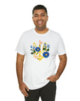 Floral Tryzub Unisex T-Shirt