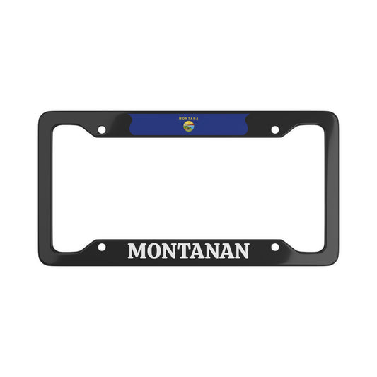 Montanan, Montana State, USA License Plate Frame