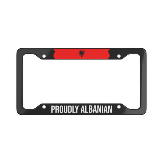Proudly Albanian Car Frame