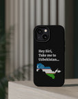 Take me to Uzbekistan MagSafe Tough Cases