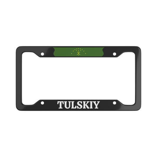 Tulskiy Adygea License Plate Frame