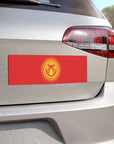 New Kyrgyzstan Flag Car Magnet