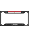 Alexandria Egypt Premium License Plate Frame