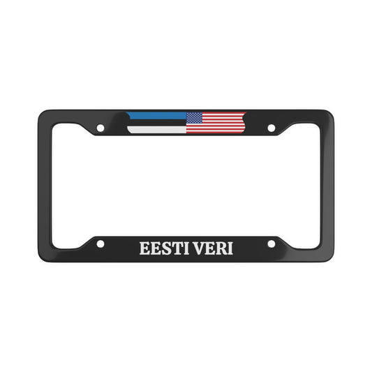 Eesti Veri EST License Plate Frame