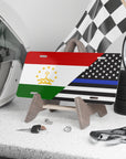 TJK/Law Enforcement Flag Vanity Plate