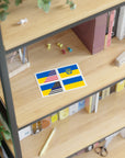 Ukrainian Flag Mix *4pc Sticker Sheets