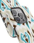 Light Uzbek Ikat MagSafe Phone Case