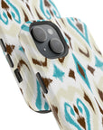 Light Uzbek Ikat MagSafe Phone Case