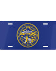 Nebraska State Flag, USA Vanity Plate