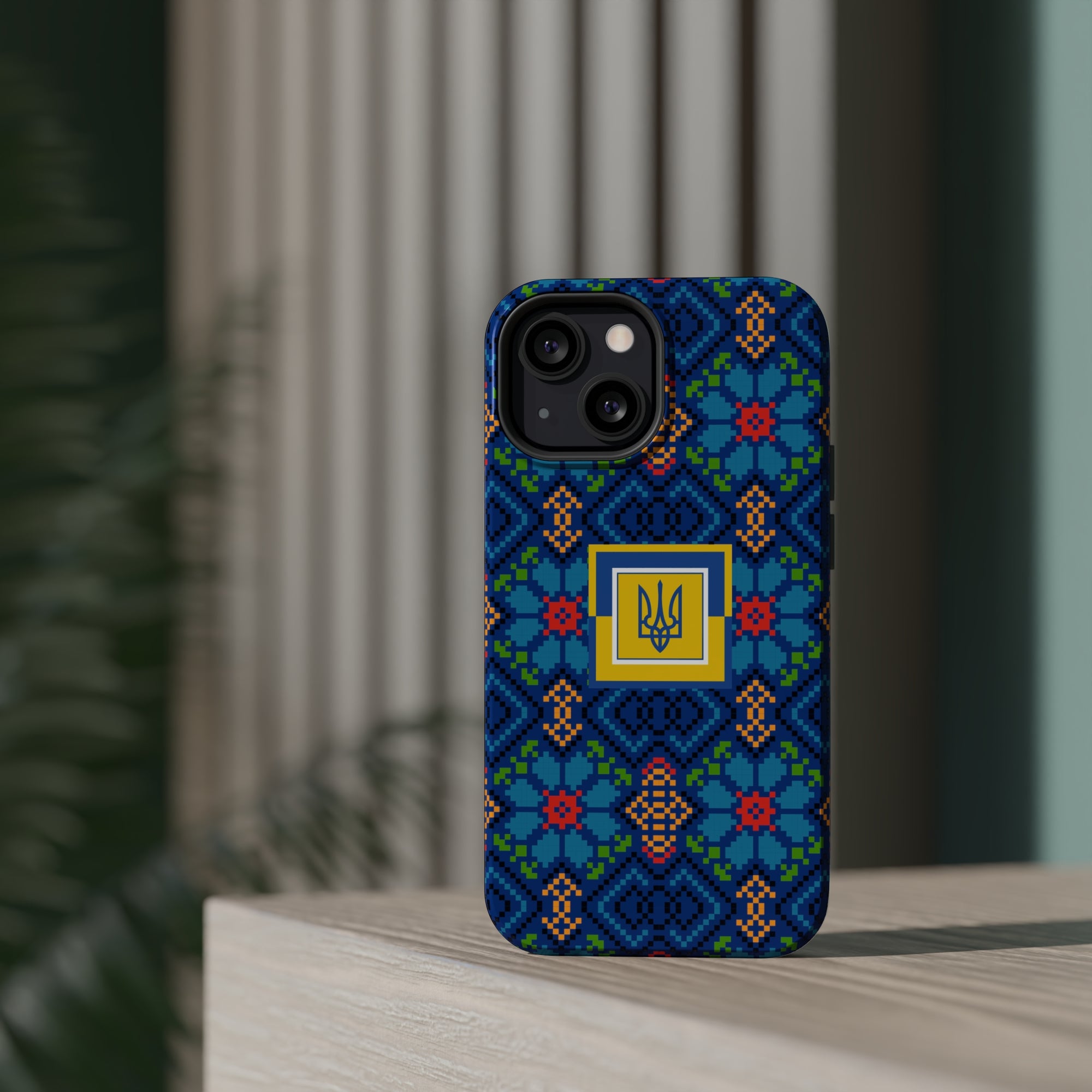 Ukrainian Pattern MagSafe Tough Cases