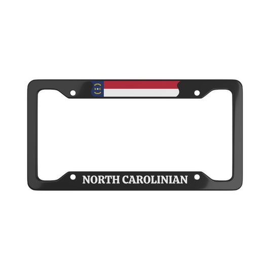 North Carolinian, North Carolina State, USA License Plate Frame