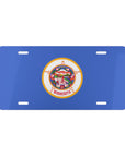 Minnesota State Flag, USA Vanity Plate