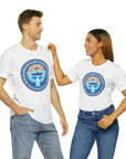 Kyrgyz National Emblem Unisex Jersey Short Sleeve Tee