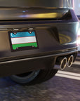 Uzbekistan Flag Vanity Plate
