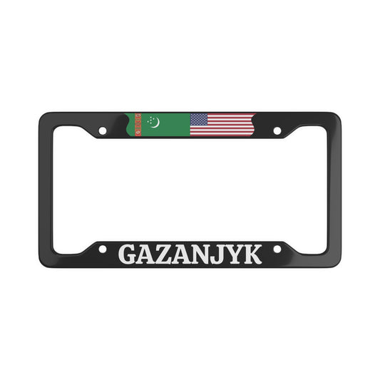 Gazanjyk Turkmenistan  License Plate Frame