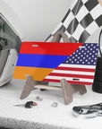 Armenian American Flag Vanity Plate