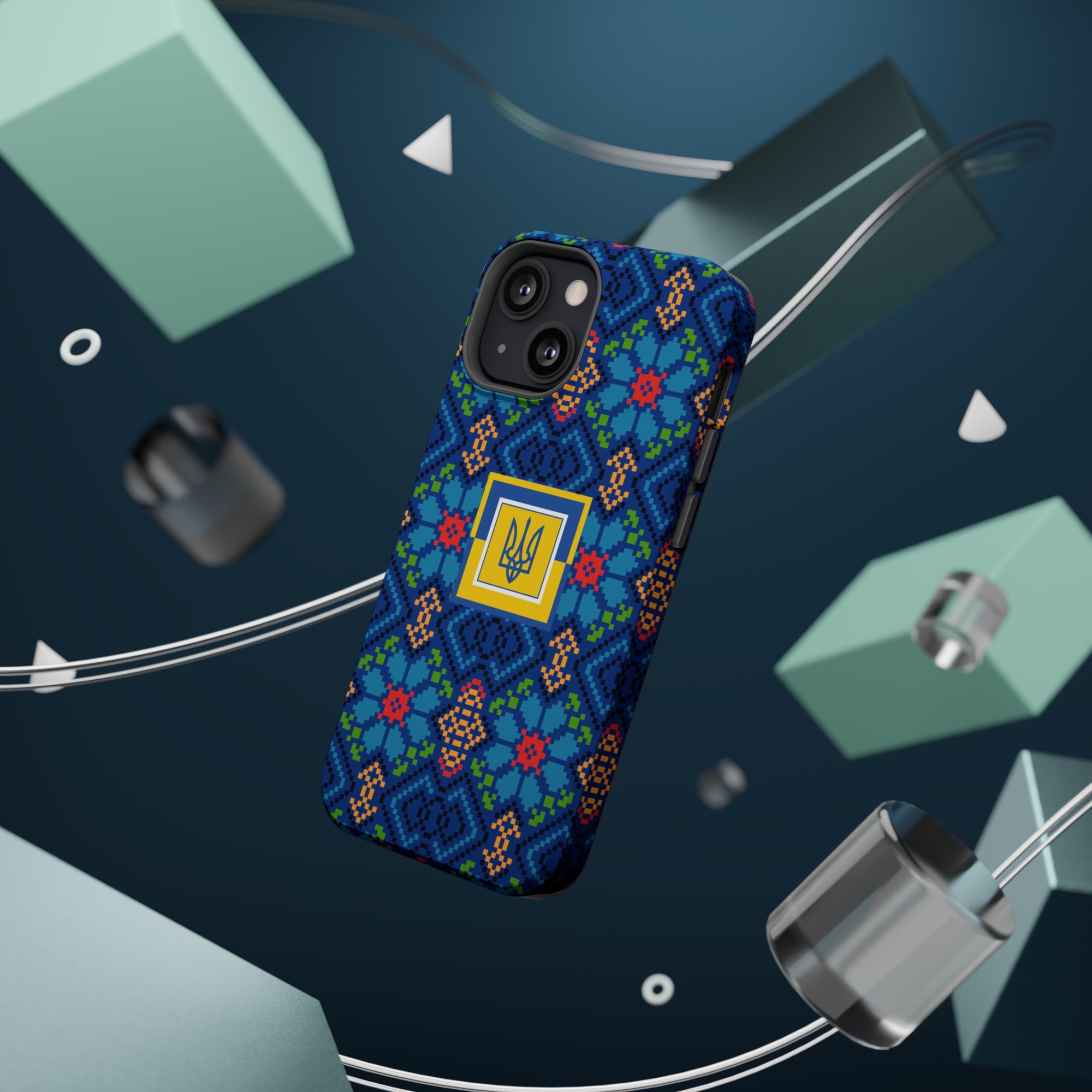 Ukrainian Pattern MagSafe Tough Cases