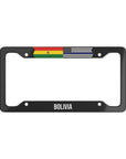 Bolivia Support Police Premium License Plate Frame