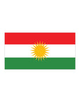 Kurdistan Flag Bumper Stickers