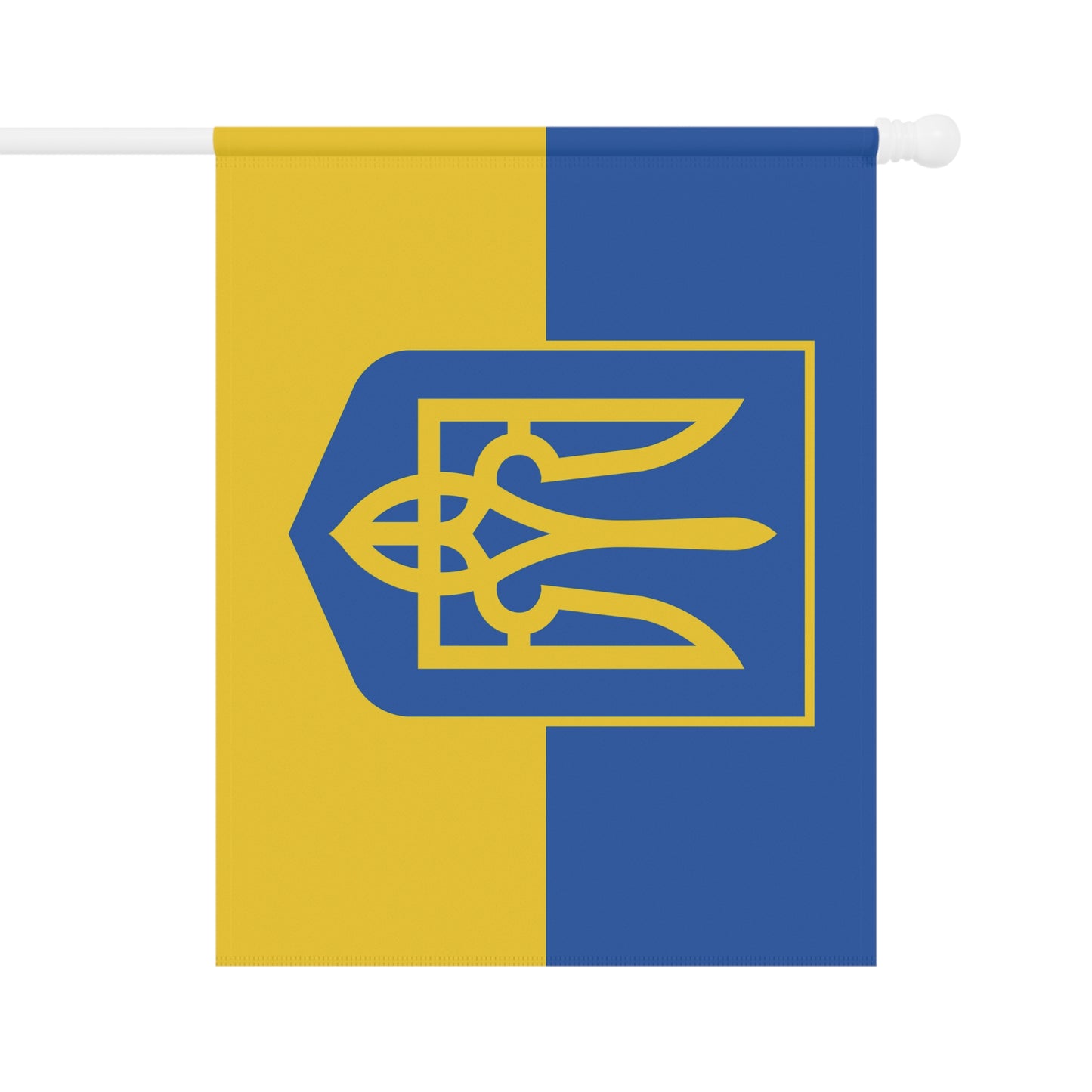 Ukrainian Tryzub Flag Garden & House Banner