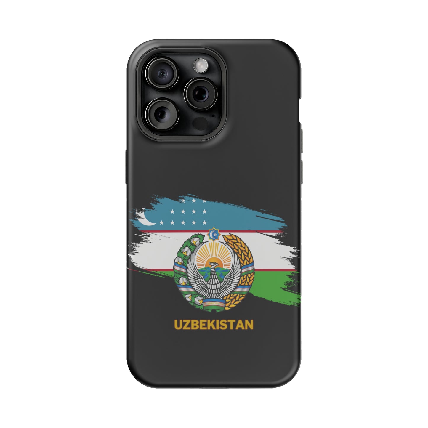 Uzbekistan Flag MagSafe Tough Cases