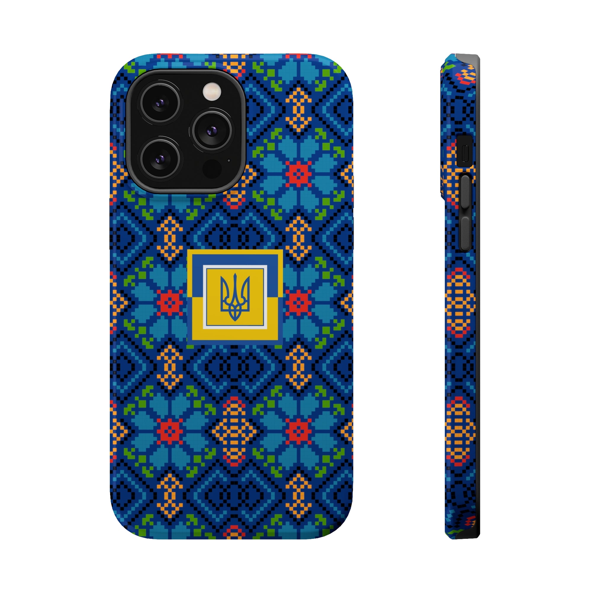 Ukrainian Pattern MagSafe Tough Cases