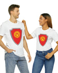 Hero Kyrgyzstan Flag Unisex Jersey Short Sleeve Tee