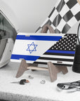 Israel Support Police Flag Vanity Plate