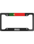 Braga Portugal Flag Car License Plate Frame