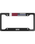 Qatar Support Police Flag Premium License Plate Frame