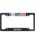 Guatemala USA Premium License Plate Frame