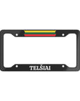 TELŠIAI, Lithuania Flag License Plate Frame