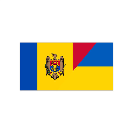 Moldova Supports Ukraine Bumper Stickers