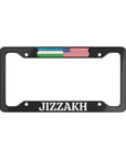 JIZZAKH Uzbekistan with flag License Plate Frame