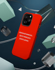 Нормальный иммигрант другого иммигранта уважать должен MagSafe Tough Cases