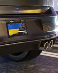 UKR/Law Enforcement Flag Vanity Plate