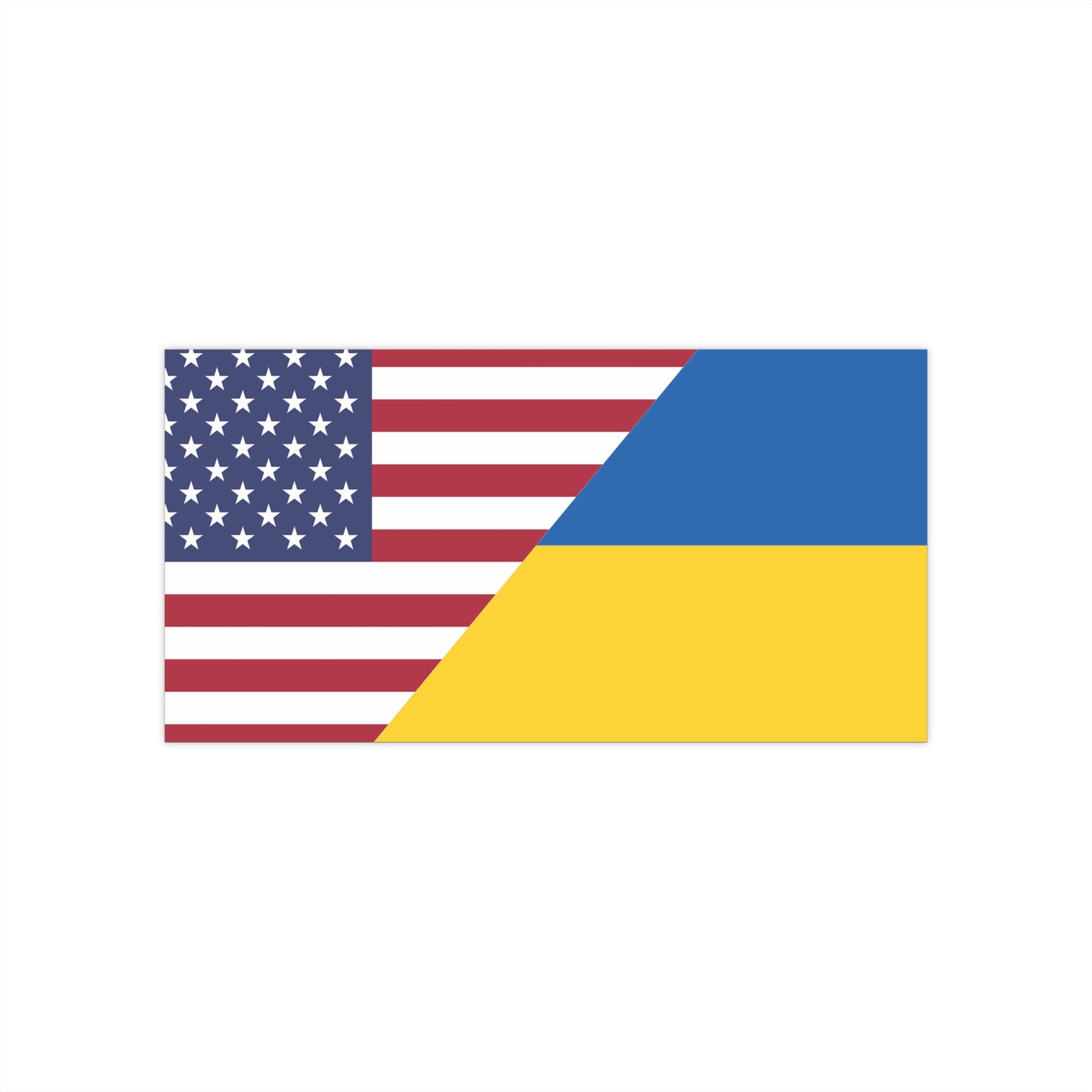 USA supports Ukraine Bumper Stickers