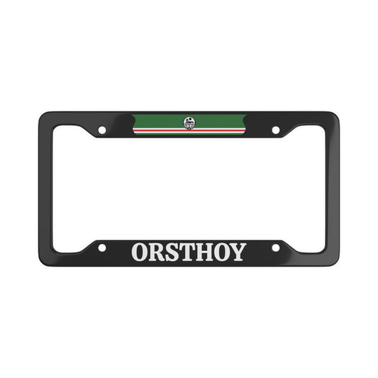 Orsthoy License Plate Frame
