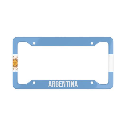 Argentina Colorful Car Plate Frame
