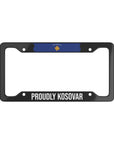Proudly Kosovar Flag Car Frame
