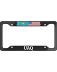 UAQ with flag License Plate Frame