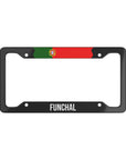 Funchal Portugal Flag Car Plate Frame