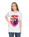 Kyrgyz Couple Unisex Jersey Short Sleeve Tee