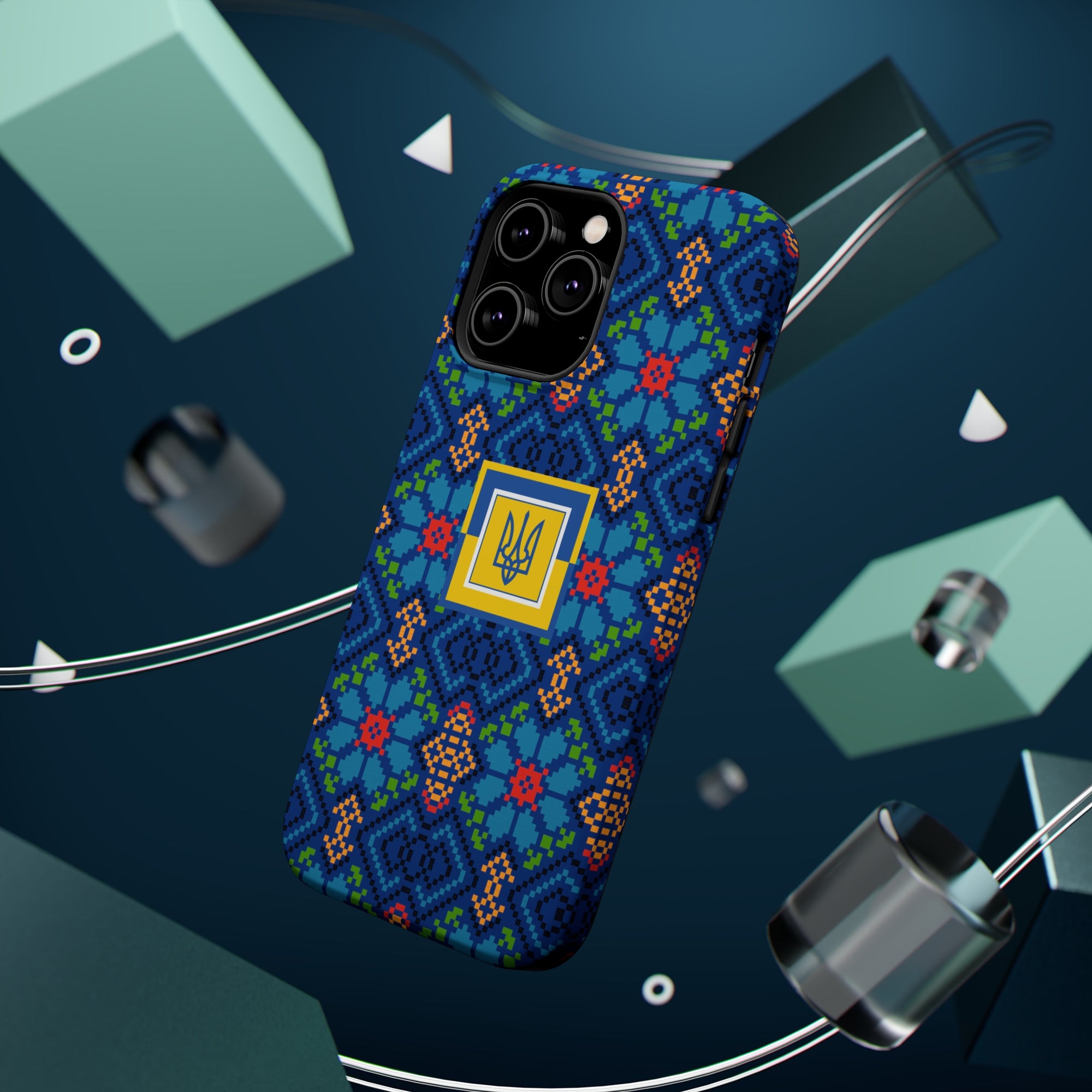 Ukrainian Pattern MagSafe Tough Cases