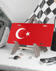Turkey Flag Vanity Plate