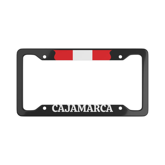 Cajamarca, Peru Car Plate Frame