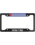 Patria Y Vida Cuba Car Plate Frame