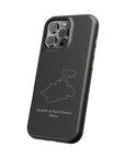 North Ossetia Alania Map MagSafe Tough Case