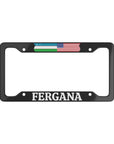 FERGANA with flag License Plate Frame