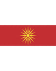 Macedonia Flag Car Magnet